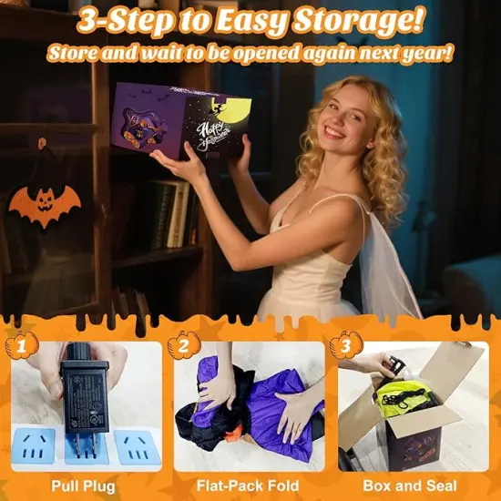 Pumpkins with Witch Hat & Ghost Combo {4}