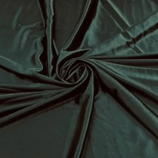 1 Yard Deluxe Heavy Shiny Polyester Spandex Fabric Stretch Knit for Activewear & Swimwear 58/60 Inches Wide Black {3}