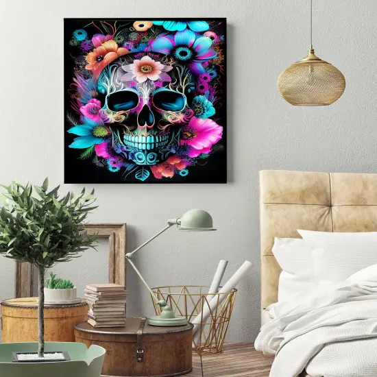 Sugar Skull Diamond Painting Kit {3}