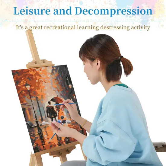 6 Pack DIY Paint by Numbers Kit - Z002 {5}