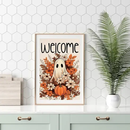 Halloween Diamond Art Kits for Adults - Welcome Halloween {5}
