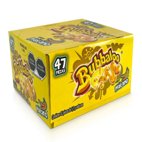 Bubbaloo Chicle Platano 47Ct {1}