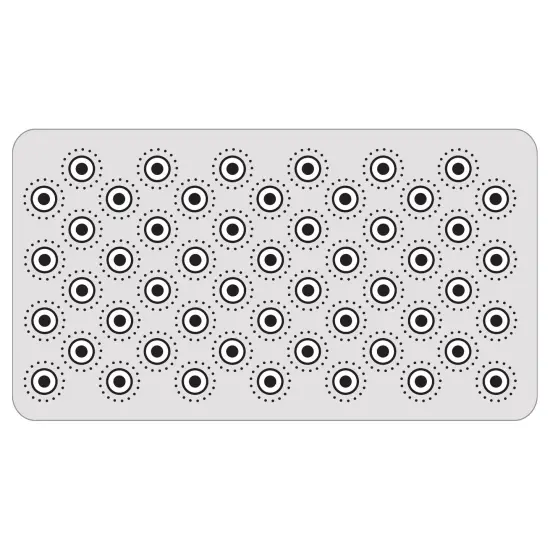 Sizzix Sidekick Texture Fades Embossing Folder By Tim Holtz -Birthday {4}