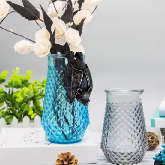 Halloween Bat Statue - Garden Gnomes Sculpture {3}