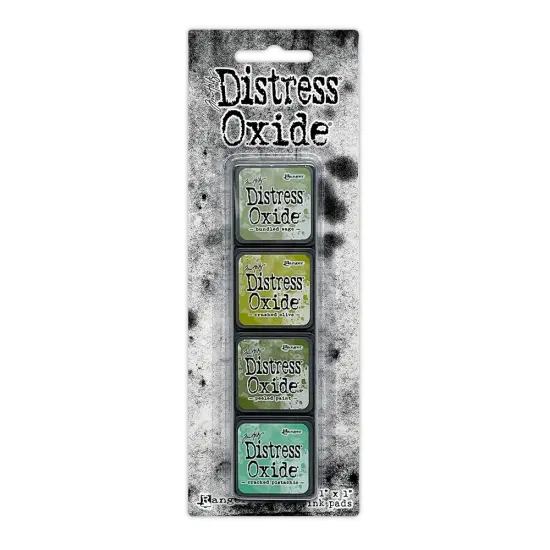 Tim Holtz Distress Mini Oxide Ink Pads 4/Pkg-Kit #3 {1}