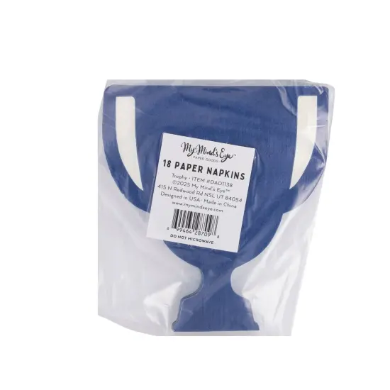 NUMBER 1 DAD TROPHY NAPKINS {4}