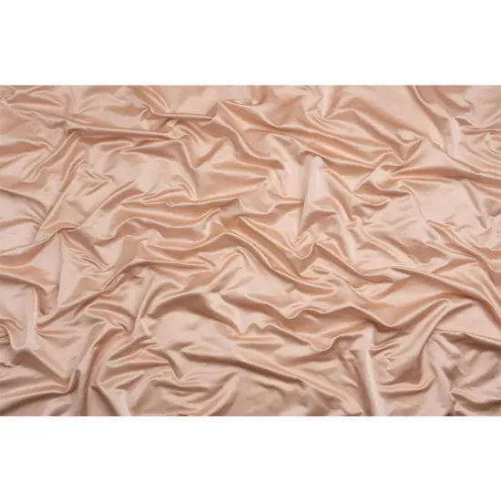 1 Yard Blush Pink Silk Duchesse Satin Perfect for structured jackets, 59 Inches Wide {3}