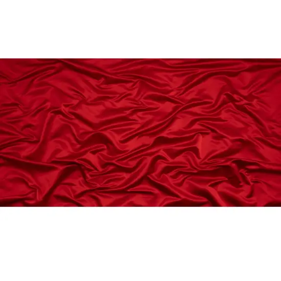 1 Yard Red Silk Duchesse Satin Luxury Fabric Perfect for Prom Dresses, 59 Inches Width {3}