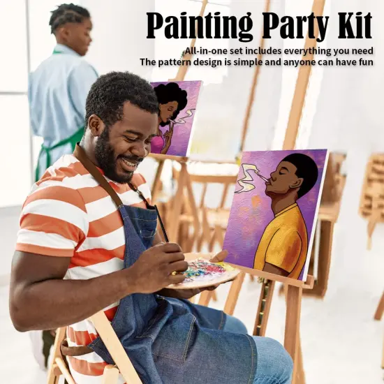 Couples Paint Party Kits(multi color) {3}