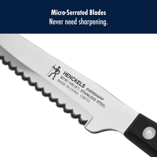 HENCKELS Razor-Sharp Steak Knife Set of 8, German Engineered Informed by 100+ Years of Mastery {3}