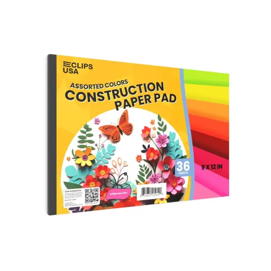 Construction Paper Pad 9x12 in &ndash; 36 Sheets &ndash; 48 Pads {3}