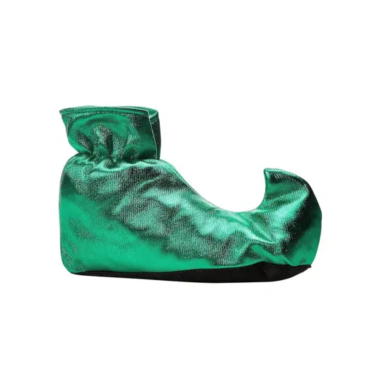 Women's Deluxe Costume Cloth Elf Shoes {5}