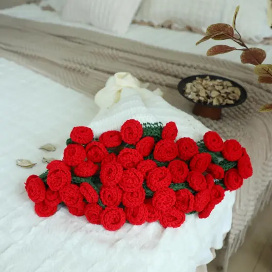 Flower Bouquet Blanket Crochet Kit {3}