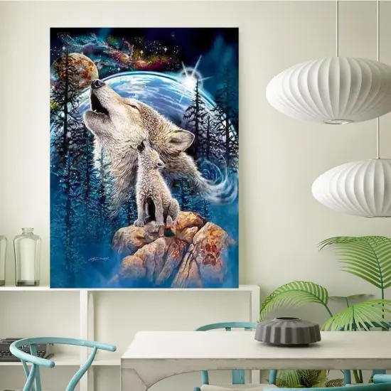 Wolf 5D DIY Diamond Painting Kits for Adults {2}