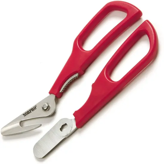 Norpro Ultimate Seafood Shears - Crab Legs, Shellfish, Shrimp, Lobster Scissors {3}