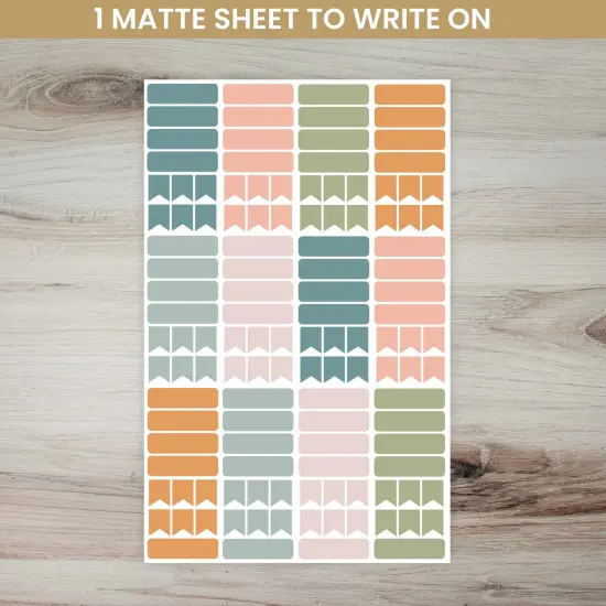 bloom daily planners Planner Sticker Pack, Calendar Essentials, Sweater Weather {4}