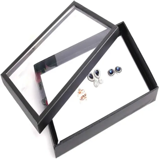 Jewelry Rings Display Tray Velvet Jewelry Storage {3}
