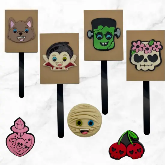 Werewolf Cookie Cutter with Stamp Option {6}