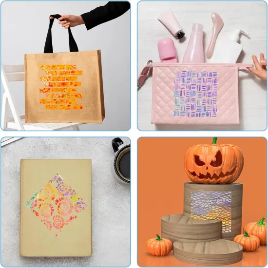 16 Pcs Paint Stencils (6 X 6 Inch) {3}