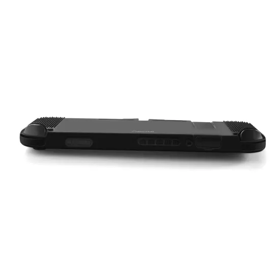 insten Protective Soft Silicone Skin Gel Cover Case [Anti-Slip][Lightweight][Slim Fit] for Use On Nintendo Switch Console with Joy-Con Attached - Black {5}