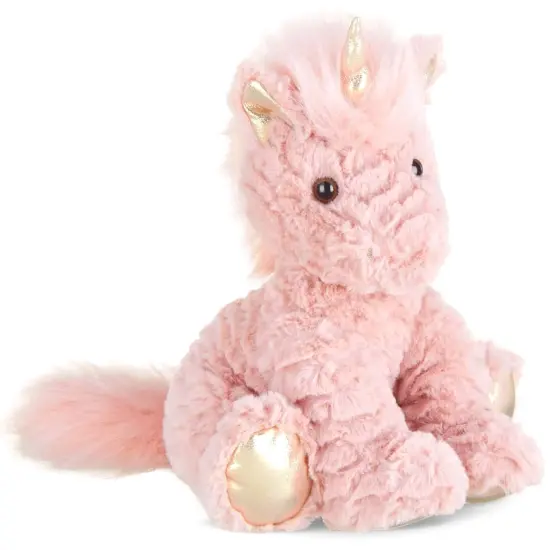 Bearington Glimmers The Plush Unicorn, 10.5 Inch Pink Stuffed Animal, For Ages 1-14 {1}