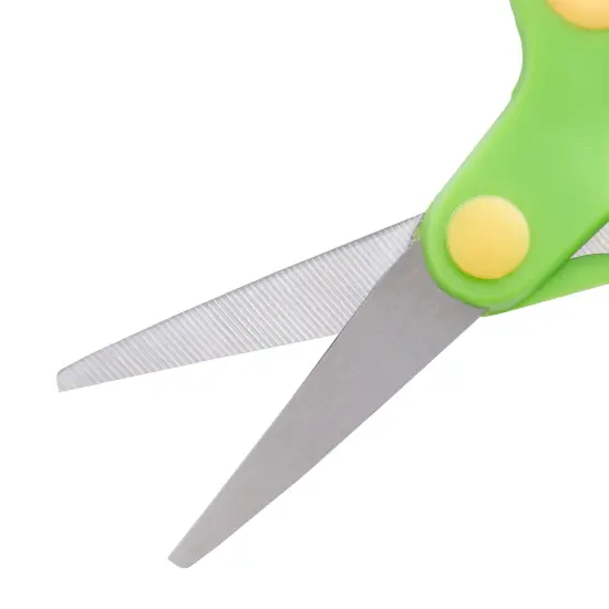 Juvale 24 Pack Blunt Tip Scissors for Kids Ages 3-14 - Classroom Bulk Pack for Crafts, Student DIY Art Projects, School Supplies - Multicolor (5 Inch) {7}