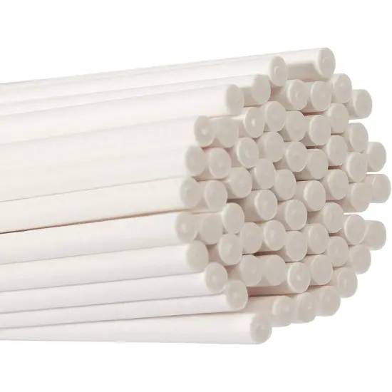 300 Pack Cake Pop Sticks 4 Inch Paper Treat Sticks for Lollipops, Candy Apples, Suckers (White) {5}