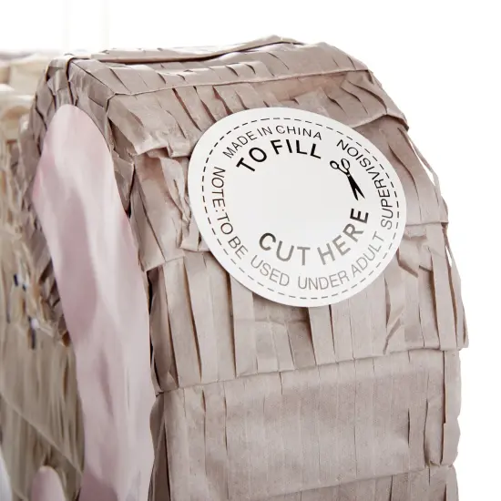 Koala Pinata - Pull String Animal Pinata, Koala, Animal, Jungle Theme Birthday Party Decorations (Small, 16.5x10x3 In) Grey {6}