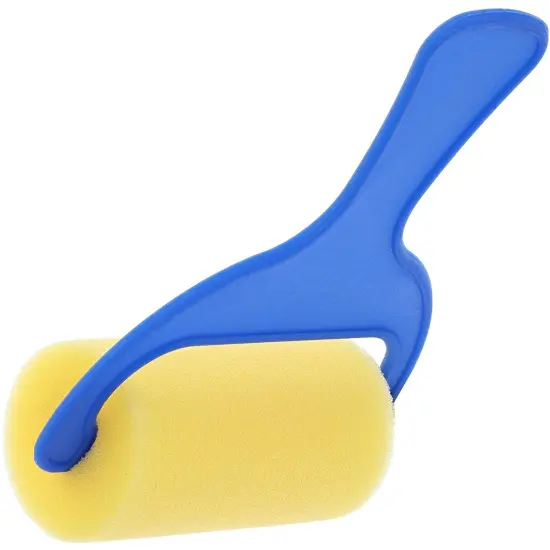Foam Brayer Paint Rollers (5 x 4 x 1.6 In, 15-Pack) Blue {7}