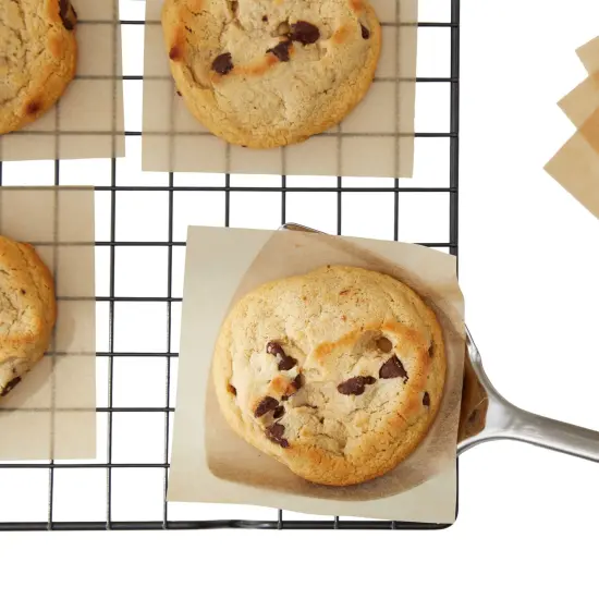 1000 Sheets Precut 4x4 Parchment Paper Squares, Bulk Brown Unbleached Liners for Baking, Cookies, Hamburger Patty Press {5}