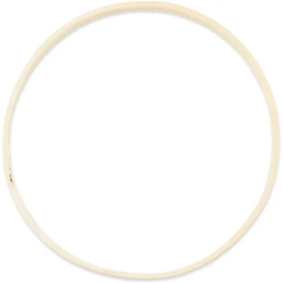 Bamboo Rings for Crafts, Macrame, and Dreamcatchers (9 in, 12 Pack) Brown {4}