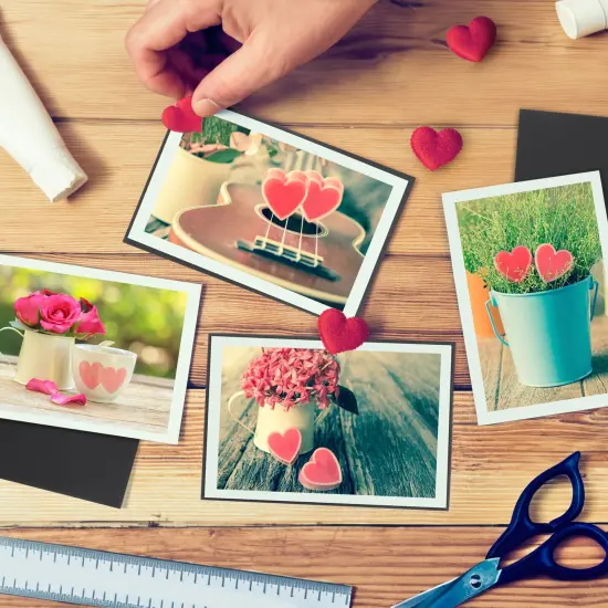 24 Pack Magnetic Sheets for Die Cuts, 5x7 In, Non-Adhesive, Easy-To-Cut for Crafts, Storage, Refrigerator Black {2}