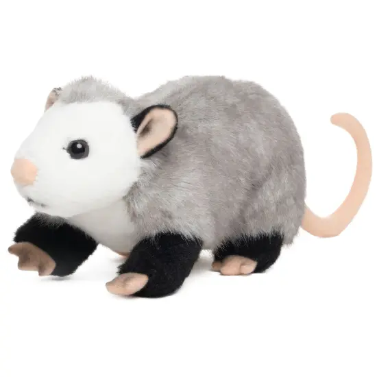 Bearington Collection Harry Plush Opossum Stuffed Animal, 9 Inch, For Ages 1-14 Grey {1}