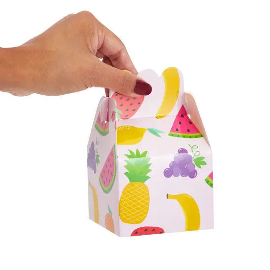 36 Pack Twotti Frutti Party Favor Boxes, 2nd Birthday Decorations (3.5 x 2.75 In) Multicolor {4}