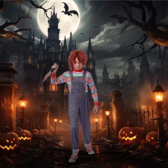 Evil Doll Boy Child Costume {4}