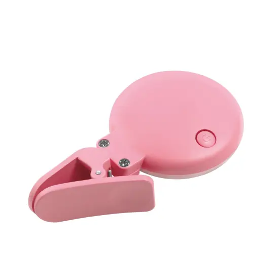 2" Mini Ring Light for Photography and Video, 20 LED Bulbs, 3 Modes, 360 degree, Pink {7}