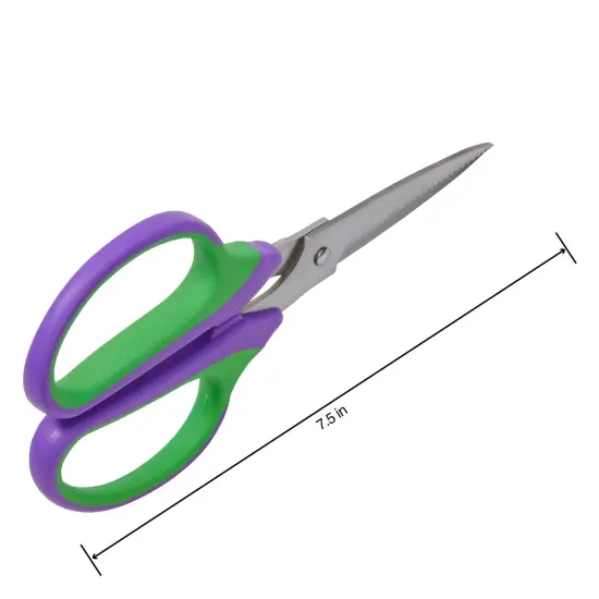 FloraCraft Floral Shears Purple-7.5" {4}