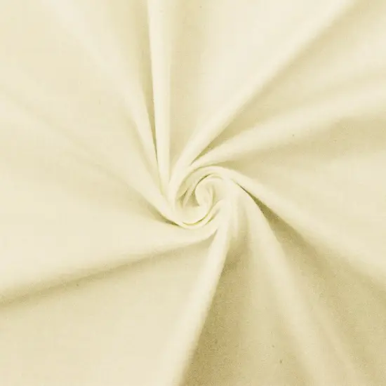 Light Ivory Cotton Solid Stretch Spandex Poplin Woven Fabric By the Yard {3}