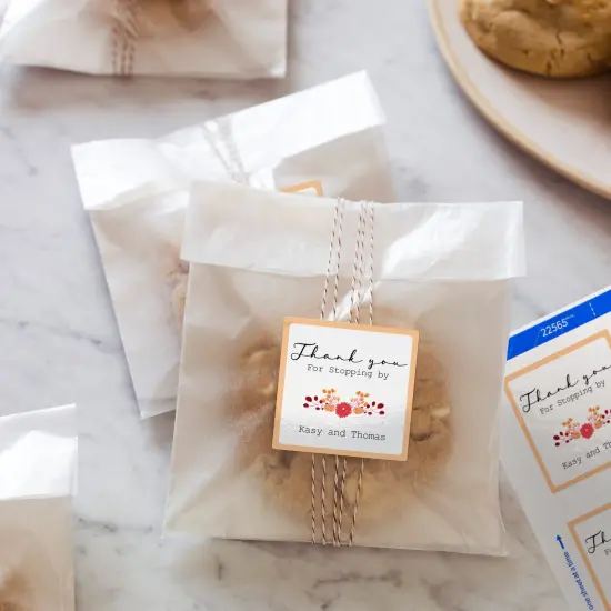 Avery Printable Blank Square Labels, 2" x 2", Glossy White, 120 Customizable Labels (22565) {2}