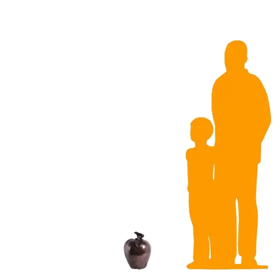 Apple Decor Table Top Statue {2}