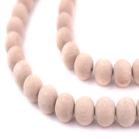 The Bead Chest Unwaxed Round Rosewood Beads (12mm) {1}