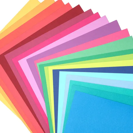 American Crafts Variety Cardstock Pack 12"X12" 60/Pkg-Brights {5}