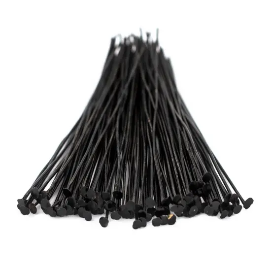 The Bead Chest Midnight Brass 21 Gauge 2.5 Inch Head Pins (Approx 100 pieces) {3}