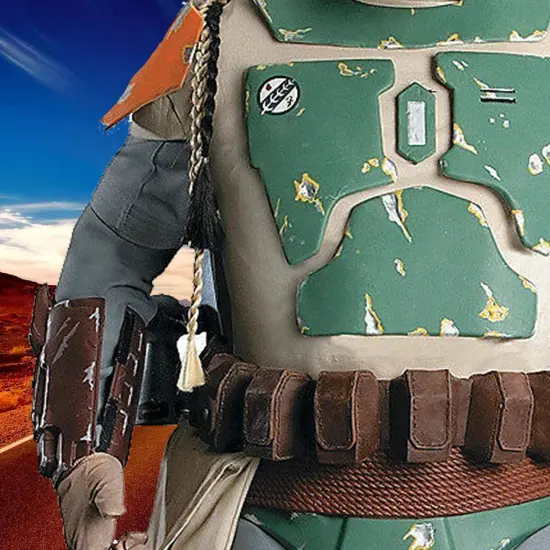 Adult Boba Fett Costume for Men, Star Wars Adult Bounty Hunter Outfit {3}