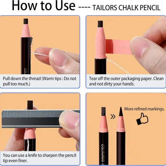 Sewing Fabric Markers Kit (2Pcs) {3}