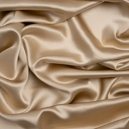 1 Yard Winter Wheat Silk Crepe Back Satin Elegant Soft Lustrous Premium Fabric 44 inch Width {1}