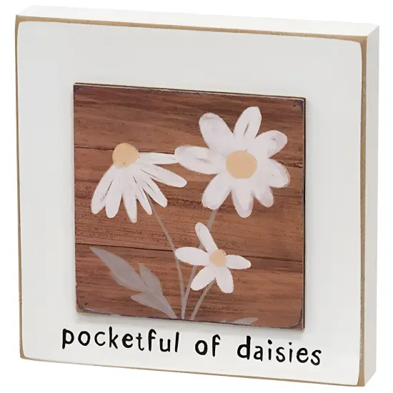 Bloom As You Are Daisy Layered Block 3 Asstd. {5}