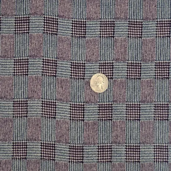 1 Yard Blue Rayon Crinkle Apparel Fabric, 50/52" Wide, Lightweight & Textured {3}