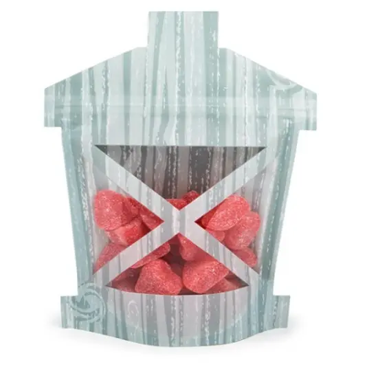 Lantern Shaped Pouch 6" x 3" x 9" 100 pack SP7LZ {1}