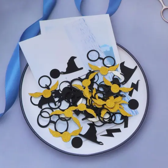 Wizard Theme Table Confetti Halloween {5}